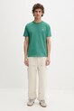 Tommy Jeans t-shirt męski DM0DM22667 zielony SS26