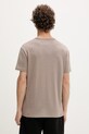 Odzież Tommy Jeans t-shirt męski DM0DM22667 beżowy