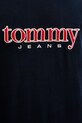 Tommy Jeans t-shirt in cotone DM0DM22719 blu navy