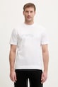 BOSS t-shirt bawełniany C-Taut 242_AM nadruk biały 50555828