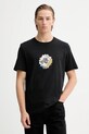 PS Paul Smith t-shirt bawełniany nadruk czarny M2R.011R.VP5614