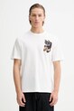 PS Paul Smith t-shirt bawełniany nadruk biały M2R.220X.VP5585