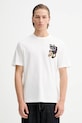 PS Paul Smith t-shirt bawełniany nadruk biały M2R.220X.VP5585
