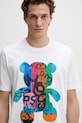 PS Paul Smith t-shirt męski bawełniany biały M2R.220X.VP5789