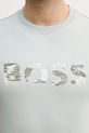 BOSS Orange t-shirt bawełniany Te_Insignia 50556009 turkusowy