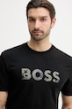 BOSS Orange t-shirt bawełniany Te_Insignia czarny 50556009