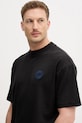 BOSS Orange t-shirt Te_Varsity czarny 50556013