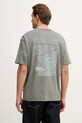 Odzież BOSS Orange t-shirt bawełniany Te_Citylights 50556032 szary