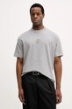 BOSS t-shirt bawełniany aplikacja szary 50555106