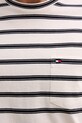 Tommy Hilfiger t-shirt bawełniany MW0MW41378 beżowy