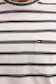 Tommy Hilfiger t-shirt bawełniany MW0MW41378 beżowy