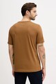 Odzież Tommy Hilfiger t-shirt bawełniany MW0MW42736 brązowy