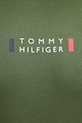 Памучна тениска Tommy Hilfiger MW0MW41453 зелен