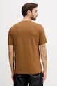 Дрехи Памучна тениска Tommy Hilfiger MW0MW41453 кафяв