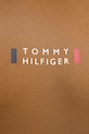 Памучна тениска Tommy Hilfiger MW0MW41453 кафяв