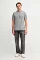 Tommy Hilfiger t-shirt bawełniany MW0MW41455 szary SS26