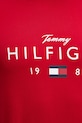 Tommy Hilfiger t-shirt bawełniany MW0MW41455 czerwony