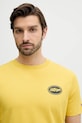 Tommy Hilfiger t-shirt bawełniany żółty MW0MW41460