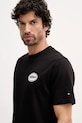 Tommy Hilfiger t-shirt bawełniany czarny MW0MW41460