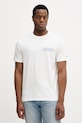 Tommy Hilfiger t-shirt bawełniany nadruk biały MW0MW41465