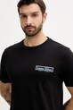 Tommy Hilfiger t-shirt bawełniany czarny MW0MW41465