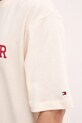 Tommy Hilfiger t-shirt bawełniany MW0MW41466 beżowy