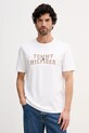 Tommy Hilfiger t-shirt regular beżowy MW0MW42803