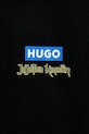 Hugo Blue longsleeve bawełniany HUGO x Jujutsu Kaisen 50554835 czarny