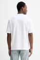 Odzież Hugo Blue t-shirt bawełniany Nalentinio 50562727 biały