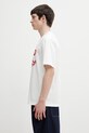 Kenzo tricou bărbătesc din bumbac FG55TS2064SG alb SS26