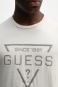Guess t-shirt bawełniany M6RI09.I3Z14 beżowy