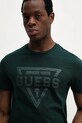 Guess t-shirt bawełniany zielony M6RI09.I3Z14
