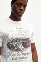 Хлопковая футболка Guess бежевый M6RI13.K8FQ4