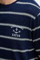 Guess t-shirt bawełniany MARINE M6RI30.KD251 granatowy