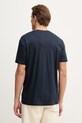 Odzież Guess t-shirt z domieszką jedwabiu M6RI49.KE722 granatowy