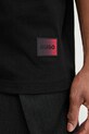 HUGO t-shirt bawełniany Danoto 50553144 czarny