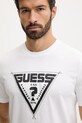 Guess t-shirt bawełniany LUTA biały Z6RI03.I3Z14