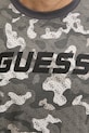 Guess t-shirt bawełniany CHAYTON Z6RI05.I3Z14 szary