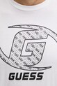 Guess t-shirt bawełniany KELE Z6RI06.I3Z14 biały