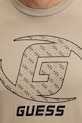 Guess t-shirt bawełniany KELE Z6RI06.I3Z14 beżowy