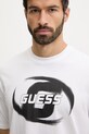 Guess t-shirt bawełniany LOKNI biały Z6RI09.I3Z14