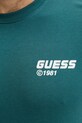 Guess t-shirt bawełniany LAURO Z6RI12.I3Z14 zielony