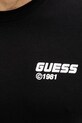 Guess t-shirt bawełniany LAURO Z6RI12.I3Z14 czarny