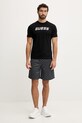Guess t-shirt bawełniany MASKA Z6RI15.I3Z14 czarny SS26