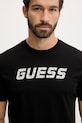 Guess t-shirt bawełniany MASKA czarny Z6RI15.I3Z14