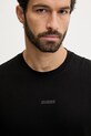 Guess t-shirt bawełniany GIANO czarny Z6RI16.I3Z14