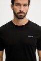 Guess t-shirt bawełniany MARZIO czarny Z6RI17.I3Z14