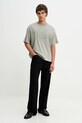 Calvin Klein t-shirt bawełniany LV04LE200G zielony SS26