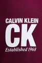 Calvin Klein t-shirt bawełniany LV04RE819G bordowy