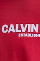 Calvin Klein t-shirt bawełniany LV04RE820G czerwony